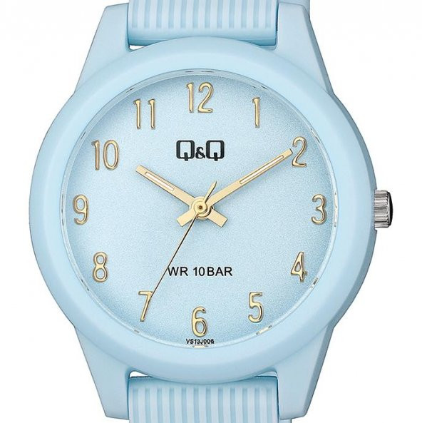 Q Q Unisex Kol Saati 100 Metre Su Geçirmez Mavi VS13J006Y - 2