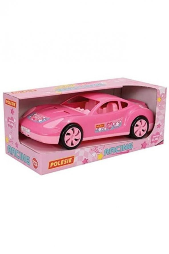 Polesie Oyuncak Tornado Yarış Arabası Kutulu Pembe 84019, Çocuklar İçin Oyuncak Yarış Arabası Pembe - 1