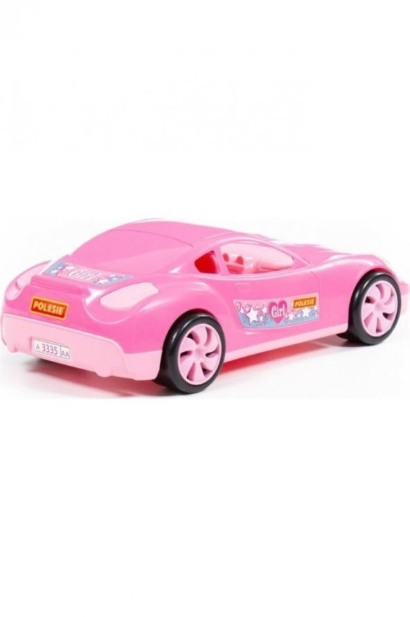 Polesie Oyuncak Tornado Yarış Arabası Kutulu Pembe 84019, Çocuklar İçin Oyuncak Yarış Arabası Pembe - 3