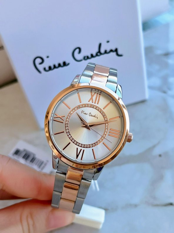 PR.08.KD.2004 Çelik Kordon Kadın Kol Saati 30 Mt Su Geçirmez - Resim 2