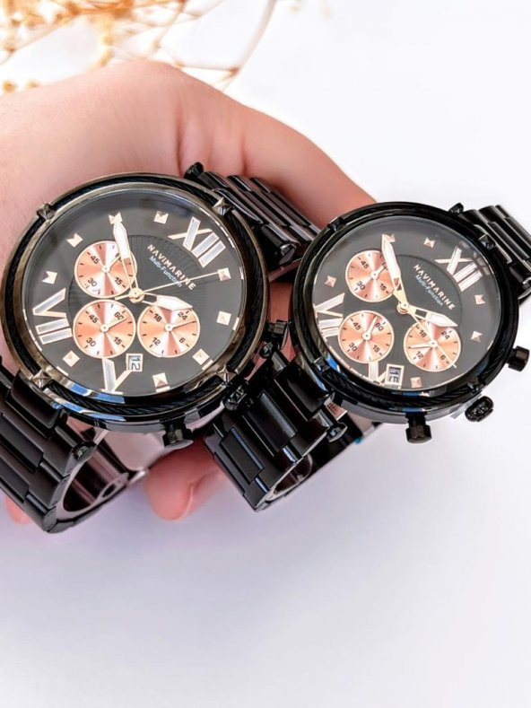 NVM.CF1003-S Navimarine Bay-Bayan 30 Mt Suya Dayanıklı Çelik Kordon Kararmaz İç Fonksiyonlar Aktif - 3