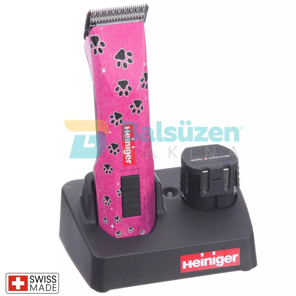 Heiniger Saphir Pink Evcil Hayvan Kırkma Makinesi İki Akülü - 2