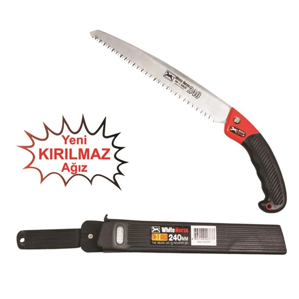 White Horse Wh-th-7-240 Testere Siyah Gold 24 Cm