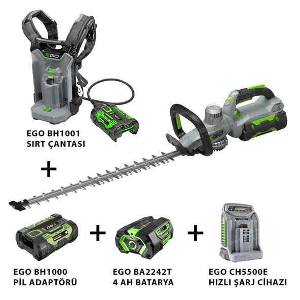 Ego Power Ht6500e Akülü Çit Kesme Makinesi 65 Cm