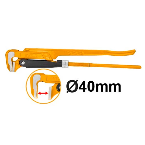 Ingco HPW04011 Ağır İsveç Boru Anahtarı - 2