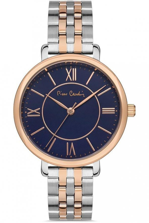 PC.1251.L Çelik Kordon Kadın Kol Saati 30 Mt Su Geçirmez Kararma Renk Atma Yapmaz - Resim 2