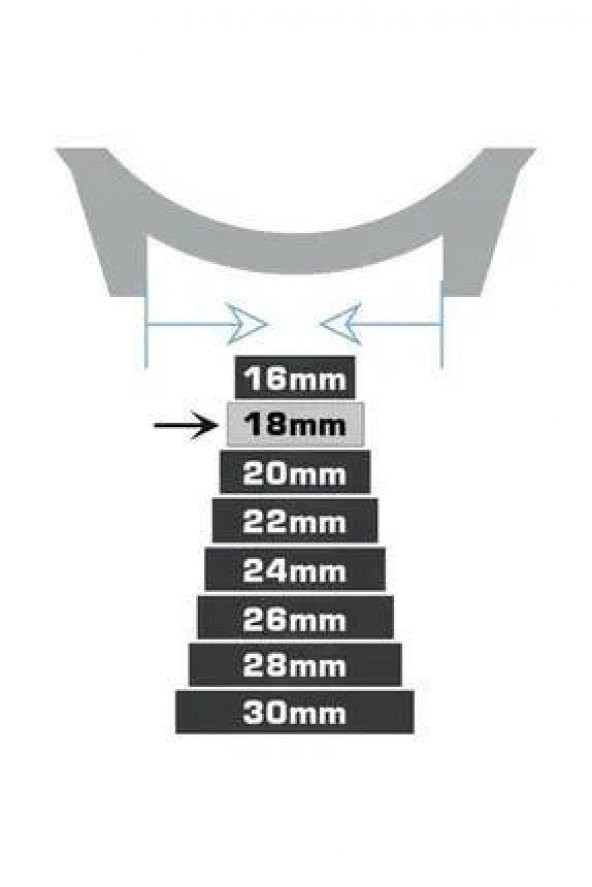 Nstime Hakiki Deri Anti Allergic 18mm Kahverengi Saat Kordonu - Resim 7