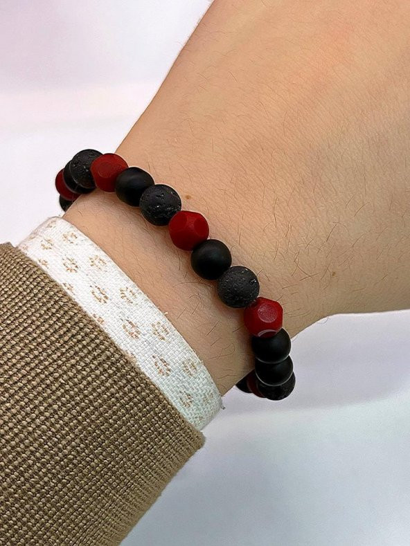 Doğal Taş Unisex Havlit Enerji Bileklik Serisi