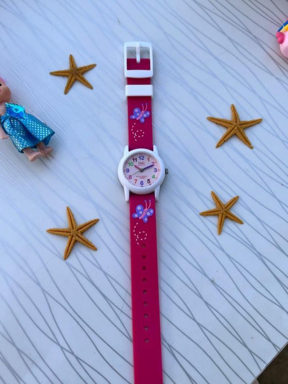 V091P.SL Q&Q Silikon Kordonlu 10 Atm Su Geçirmez Unisex Çocuk Kol Saati - 3