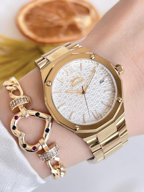 BLKT.2.704 Slazenger 30 Mt Suya Dayanıklı Bileklik Hediyeli Kadın Kol Saati ürün görseli