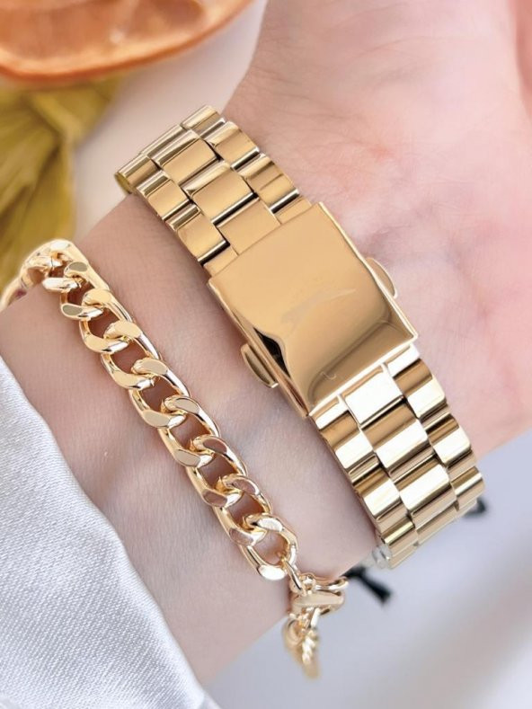 BLKT.2.704 Slazenger 30 Mt Suya Dayanıklı Bileklik Hediyeli Kadın Kol Saati - Resim 4