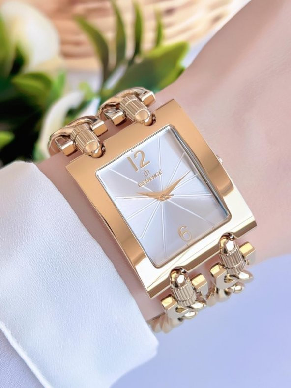 ES.2.792 Essence Yeni Sezon Çelik Kordon Kararma Renk Atma Yapmaz 50atmSuya Dayanıklı Kadın Kol Saat ürün görseli