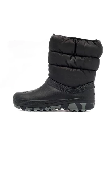 Crocs Classic Neo Puff Boot Çocuk Unisex Kışlık Bot 207684-001 - 2