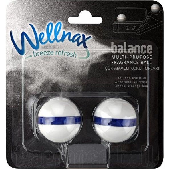Wellnax Çok Amaçlı Koku Topları Balance