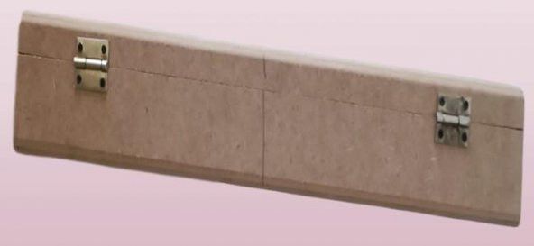 Hobi Adn 90249 Dekoratif Şiş Kutusu Ahşap MDF HAM CNC Kesim Klipsli MODEL El Yapı - 2