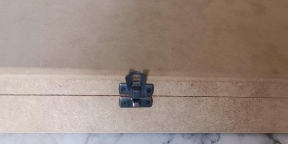 Hobi Adn 90249 Dekoratif Şiş Kutusu Ahşap MDF HAM CNC Kesim Klipsli MODEL El Yapı - 8