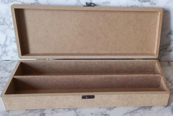 Hobi Adn 90249 Dekoratif Şiş Kutusu Ahşap MDF HAM CNC Kesim Klipsli MODEL El Yapı - 9
