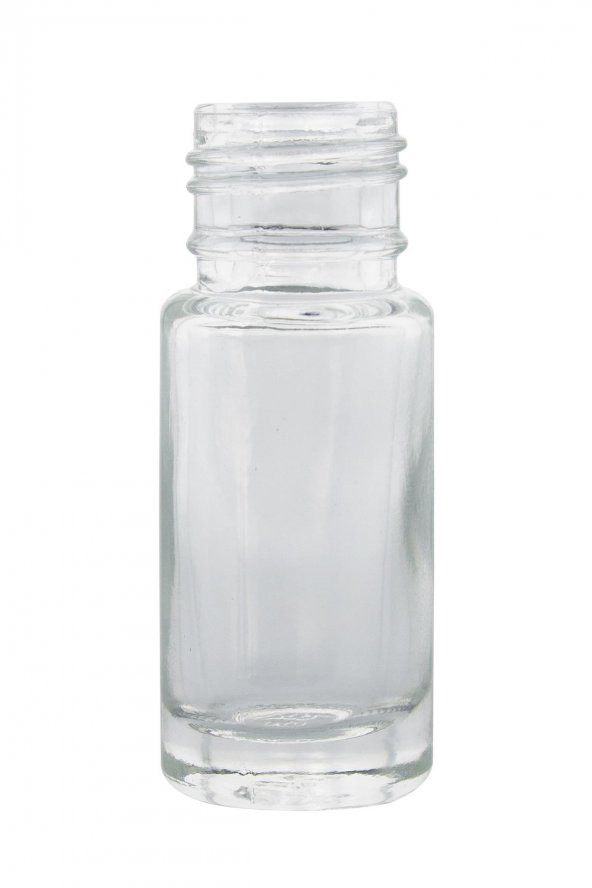 5 ml Boş Parfüm Esans Şişesi Roll on Cam – Beyaz Kapak Takım 20 Adet - 2