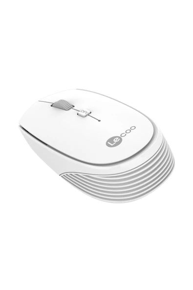 Lenovo Lecoo WS202 Beyaz Ergonomik Optik Kablosuz Mouse - 2