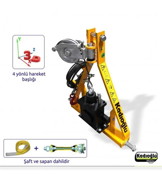 Kadıoğlu Vibrope Hm600x Halatlı Ağaç Silkme Makinesi