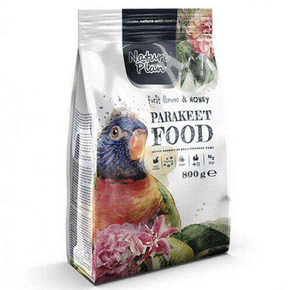 Nature Plan Paraket Yemi 800 gr. Skt:07/2027