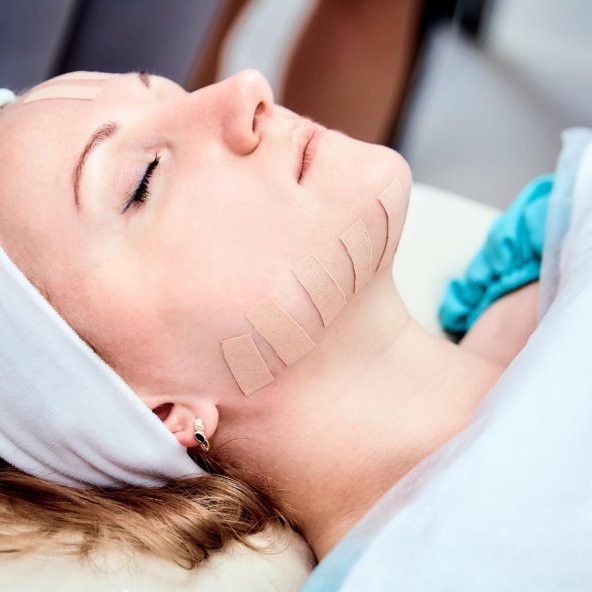 Face Tape Yüz Kinesiotape Bandı 5 Kutu - 4