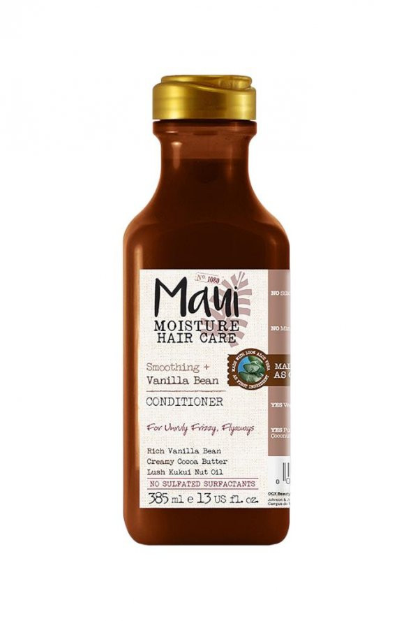 MAUI Moisture Hair Care Smoothing Vanilla Bean Conditioner 385 ml