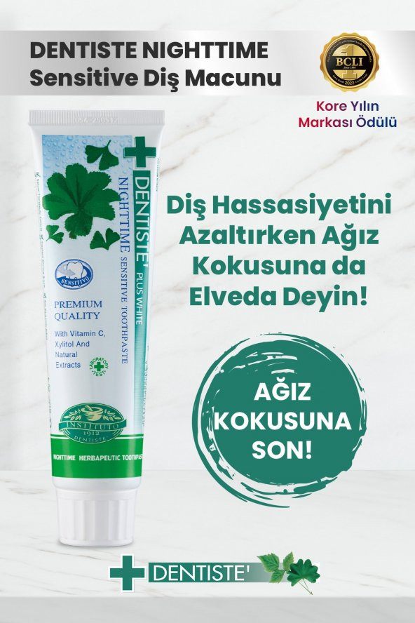 Dentiste Sensitive Hassas Dişler Için Diş Macunu 100 gr - 3