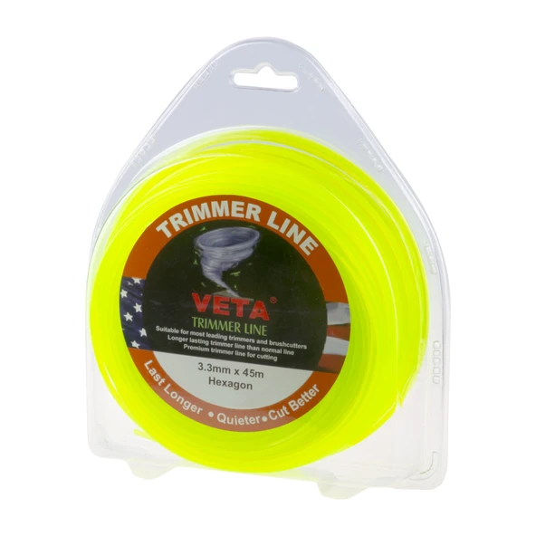 Veta Tırpan Misinası Pro 3.3 Mm 45 Metre 6 Köşe ürün görseli 1