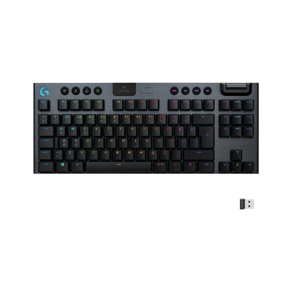 Logitech G915 TKL 920-009537 ABD Kablolu/Kablosuz Mekanik Oyuncu Klavyesi