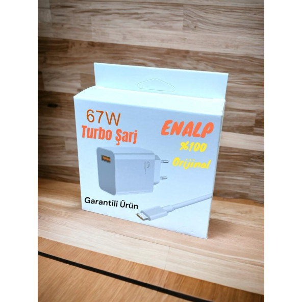 Xiaomi Uyumlu Mi 67w Turbo Hızlı Şarj Aleti Adaptör+Kablo Set 67w - 4
