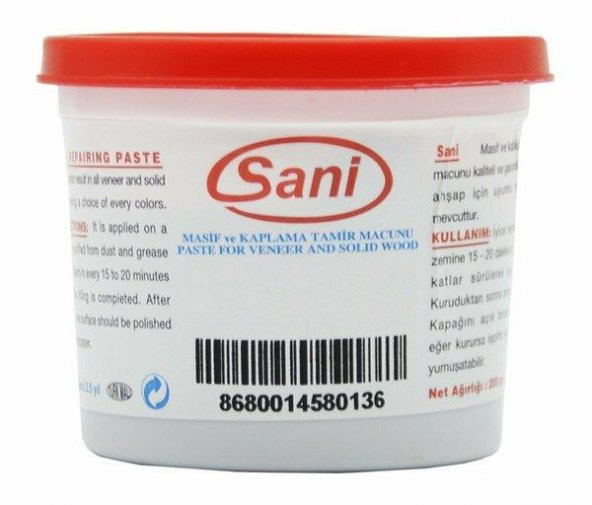 Sani Tamir Macunu Çam 200 Gr.