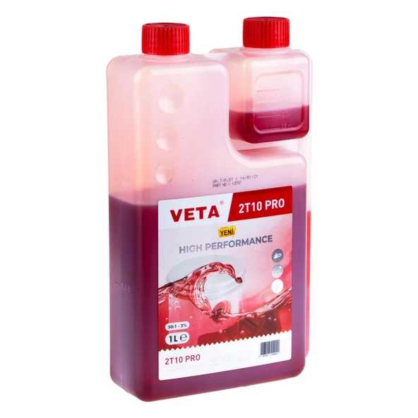 Veta 2T10 Pro İki Zamanlı Ölçekli Motor Yağı 1 Litre