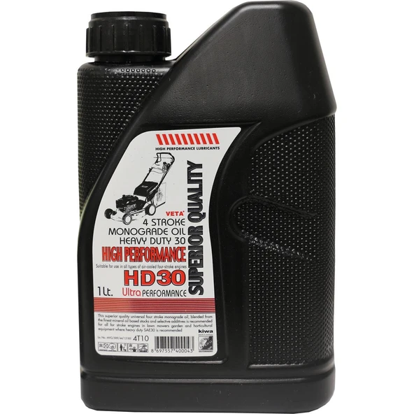 Veta Hd30 Dört Zamanlı Motor Yağı 1 Litre