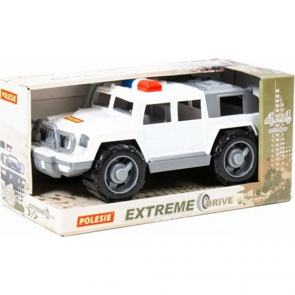 Polesie Oyuncak Jip Devriye Koruma Kutulu 69207, Polis Arabası Devriye Korumalı Araba 30 cm - 2