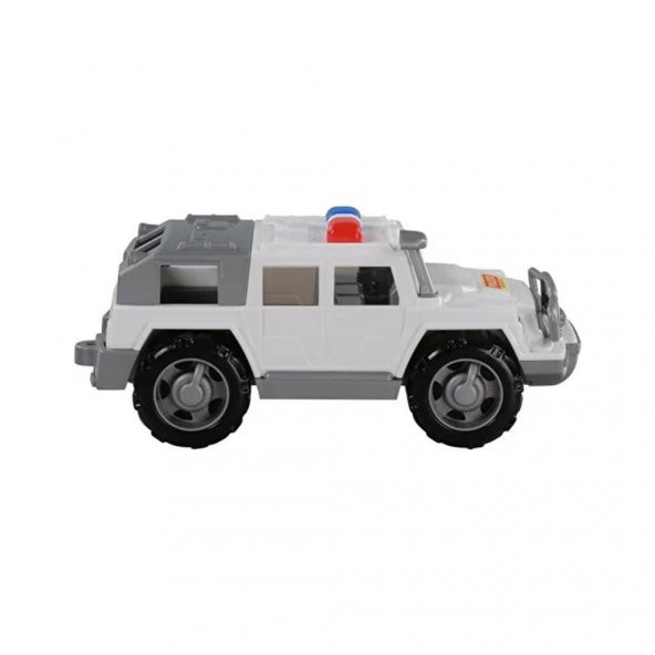 Polesie Oyuncak Jip Devriye Koruma Kutulu 69207, Polis Arabası Devriye Korumalı Araba 30 cm - 3