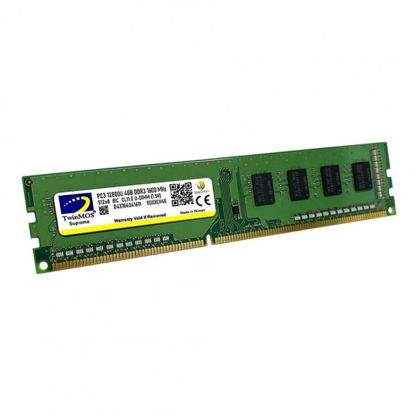TWINMOS 4 GB DDR3 1600MHZ PC RAM 1,5V MDD34GB1600D - 2