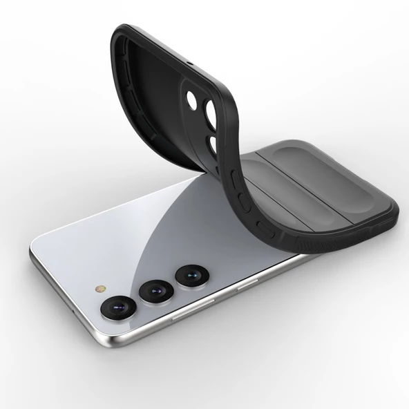 Samsung Galaxy S23 Kılıf Optimum Lens Çerçeveli Silikon Kapak - 9