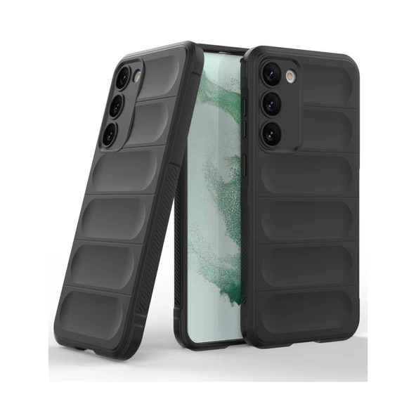 Samsung Galaxy S23 Kılıf Optimum Lens Çerçeveli Silikon Kapak - 7