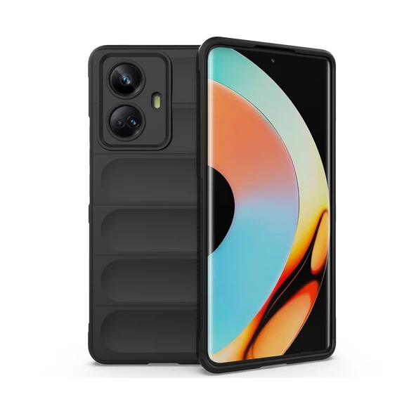 Realme 10 Pro 5G Kılıf Optimum Lens Çerçeveli Silikon Kapak - 2
