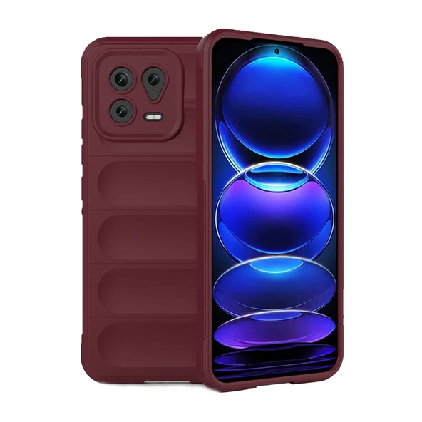 Xiaomi 13 Kılıf Optimum Lens Çerçeveli Silikon Kapak - 11