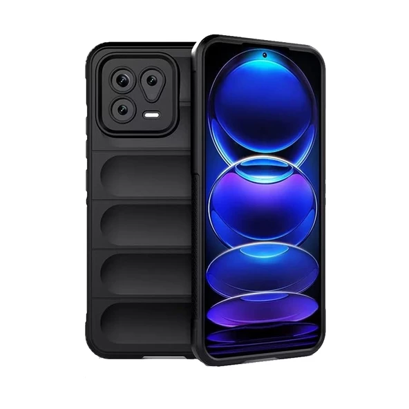 Xiaomi 13 Kılıf Optimum Lens Çerçeveli Silikon Kapak - 2