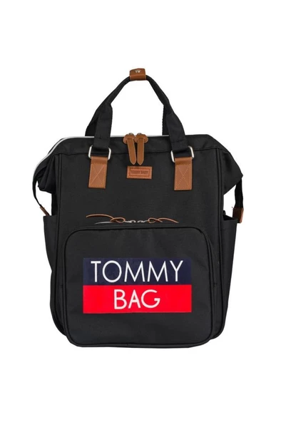 TommyBaby Soft Anne Bebek Bakım Sırt Çantası Termal Biberonlu Bebek Arabası Askı Aparatlı - 7