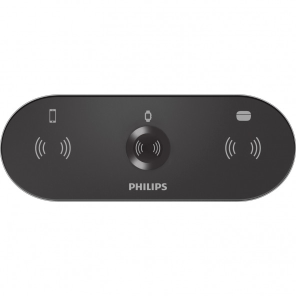 Philips DLP9230NB 3in1 QI Siyah Kablosuz Şarj Aleti