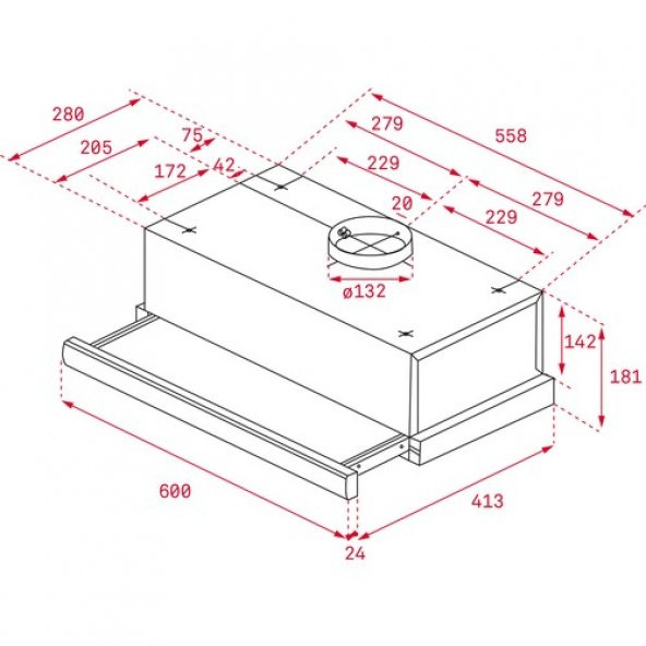 TEKA TL 6210 IX İNOX ASPİRATÖR - 3