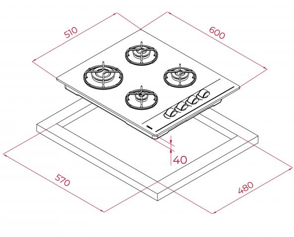 Teka Chef 5 ( Hak 625 Bk-Gbe 64002 Kbc Bk-Atv 60) - 4