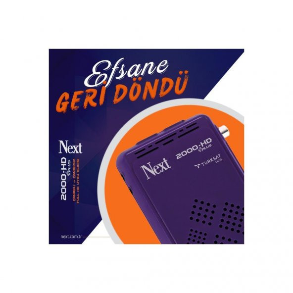 Next 2000 HD Plus IPTV Çanaklı Çanaksız Uydu Alıcısı Teşhir - 4