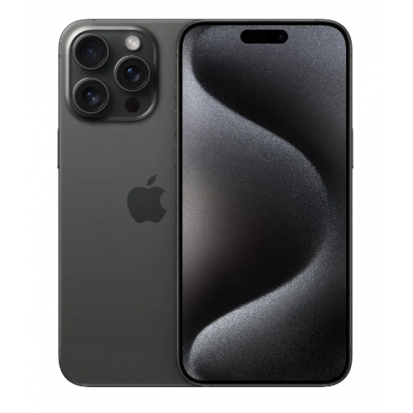 iPhone 15 Pro Max 256 GB Siyah Titanyum TÜRKİYE GARANTİLİ