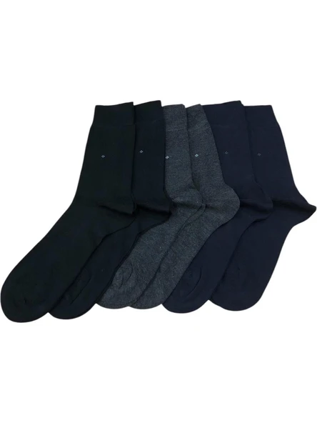 12 Li Punto Koku Yapmayan Erkek Bambu Soket Çorap Dikişsiz Mevsimlik 40-44 No - Resim 3