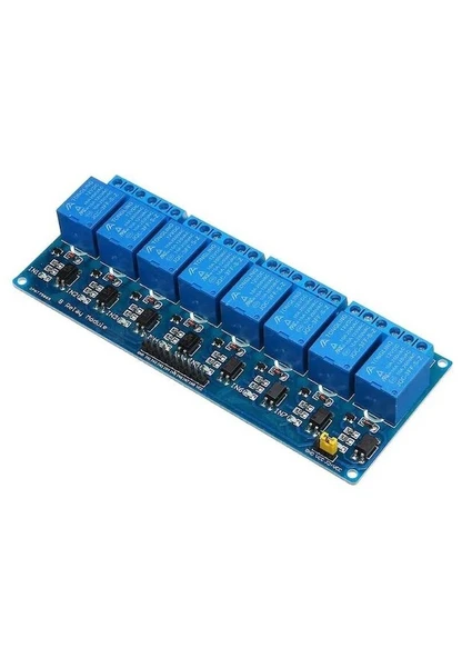 8 Kanal 24v Röle Kartı, 24V 8 Kanal Röle Modülü - 4